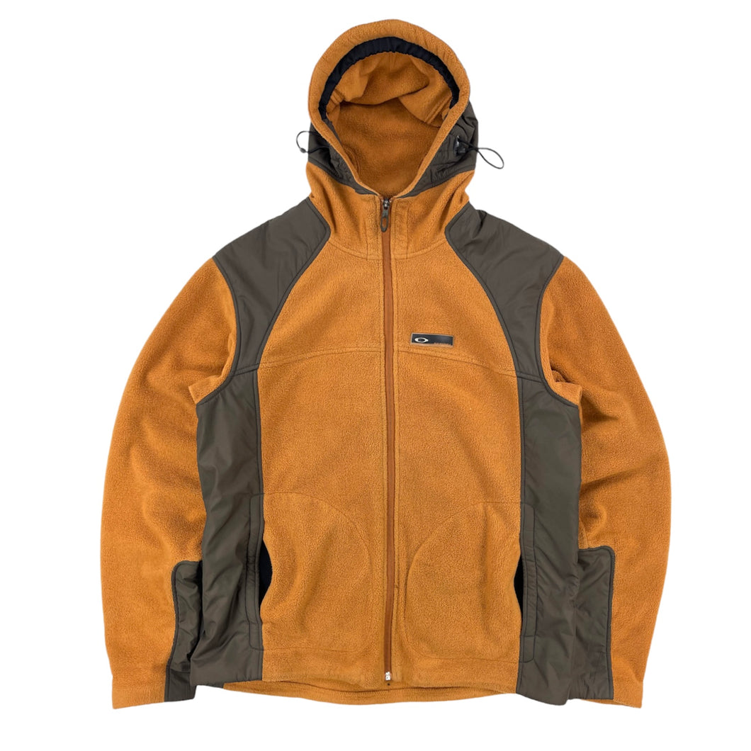 2000s Oakley fleece hoodie