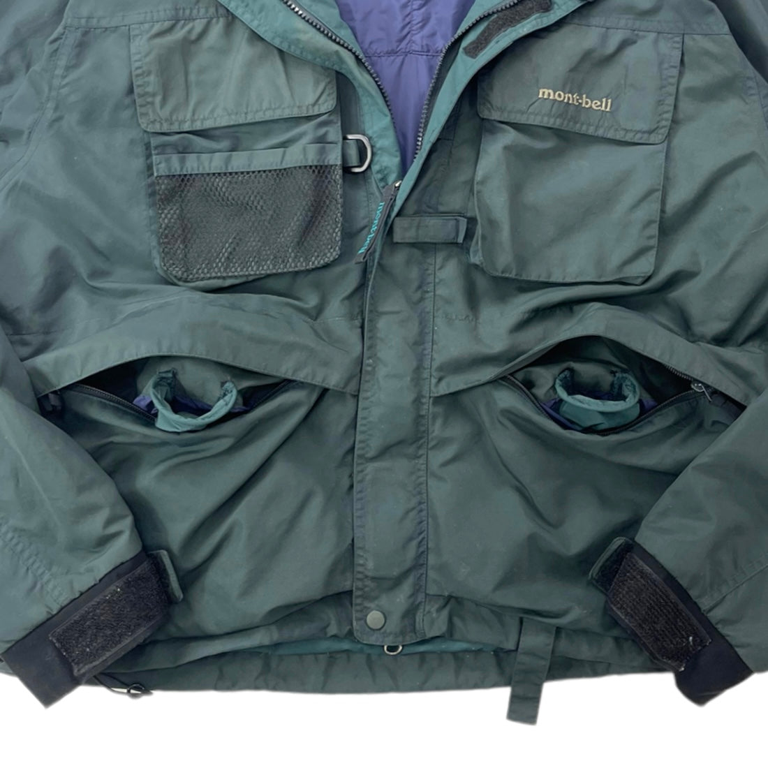 1990s Montbell wading jacket – insidetag