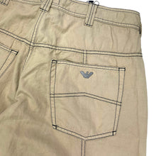 Load image into Gallery viewer, 1990s armani jeans contrast stitch cargo bottoms
