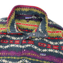 Load image into Gallery viewer, 1993 Patagonia synchilla snap t  “Sacajawea carbon”
