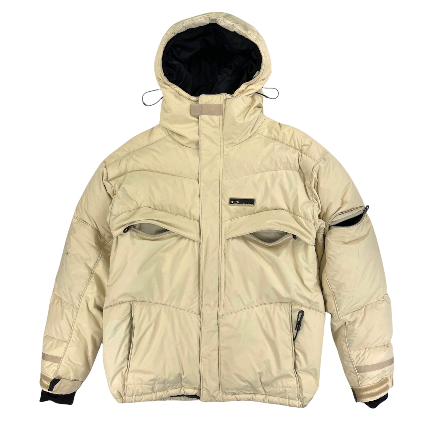 2000s Oakley hydrofuel 4 down puffer jacket – insidetag