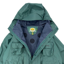 Load image into Gallery viewer, 1990s cabela’s rubber wading jacket
