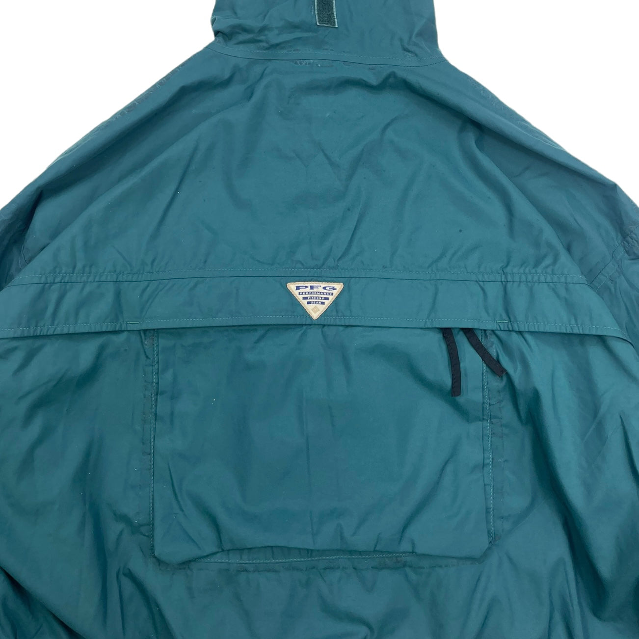1990s Columbia PFG mesh wading jacket – insidetag