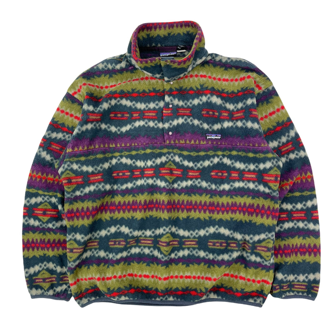 1993 Patagonia synchilla snap t  “Sacajawea carbon”