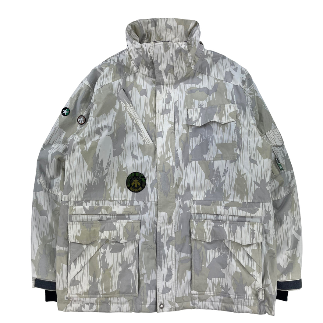 2007 Quicksilver x Futura Fu Splinter DPM Antarctica Jacket size XL
