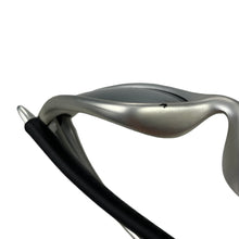Load image into Gallery viewer, 2000s Oakley Minute 1.0 silver FMJ black iridium sunglasses
