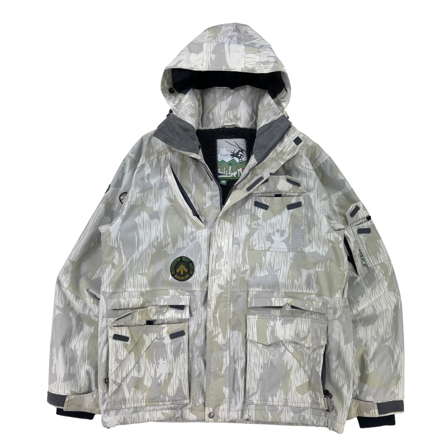 2007 Quicksilver x Futura Fu Splinter DPM Antarctica Jacket size Medium