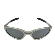 Load image into Gallery viewer, 2000s Oakley Minute 1.0 silver FMJ black iridium sunglasses
