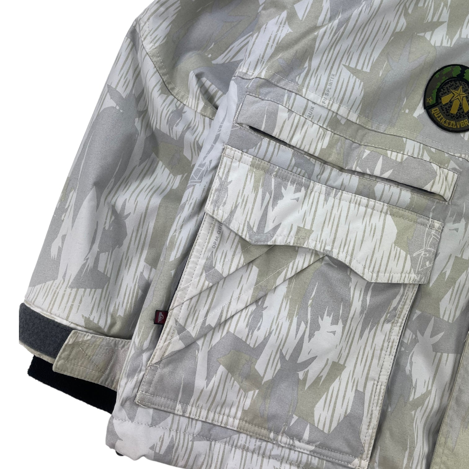 2007 Quicksilver x Futura Fu Splinter DPM Antarctica Jacket size Medium