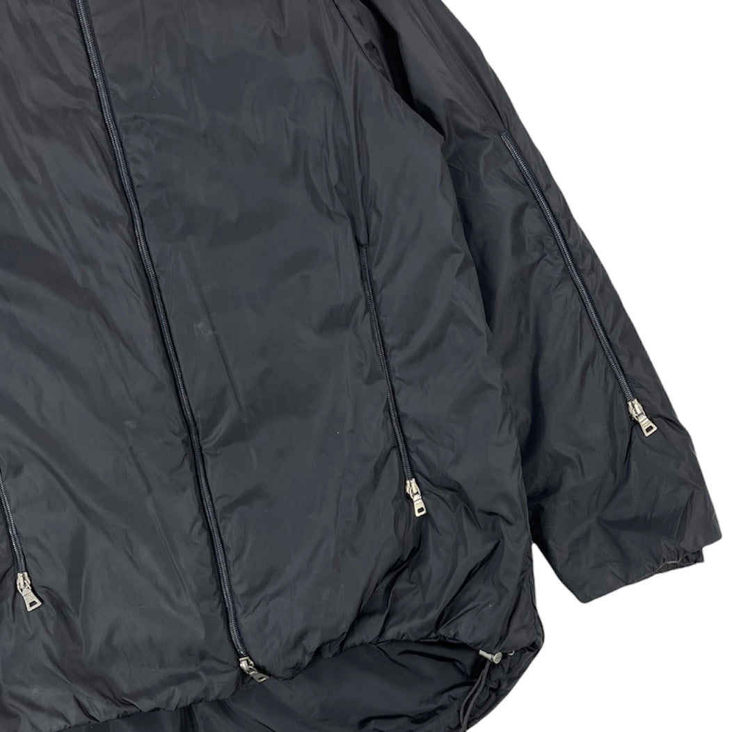 2000s Prada arm zip pocket jacket