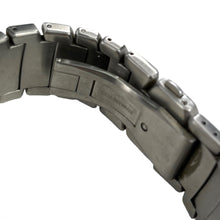 Load image into Gallery viewer, 2000s Oakley Blade Orbital brushed/ blue watch
