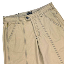 Load image into Gallery viewer, 1990s armani jeans contrast stitch cargo bottoms
