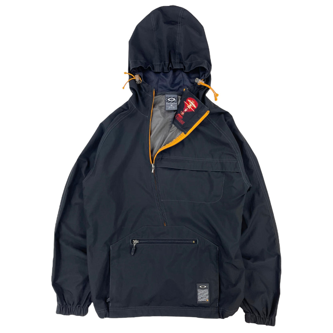 2000s Oakley software asymmetrical pullover jacket